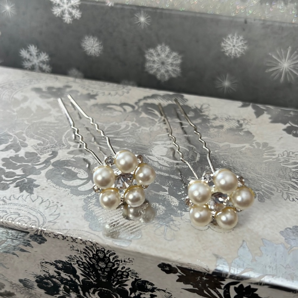 Hair clip/ bouquet clip